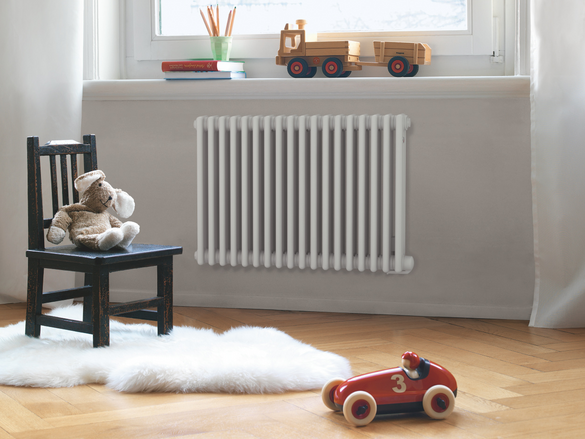 Rendering Zehnder Charleston Electric Decorative radiator 