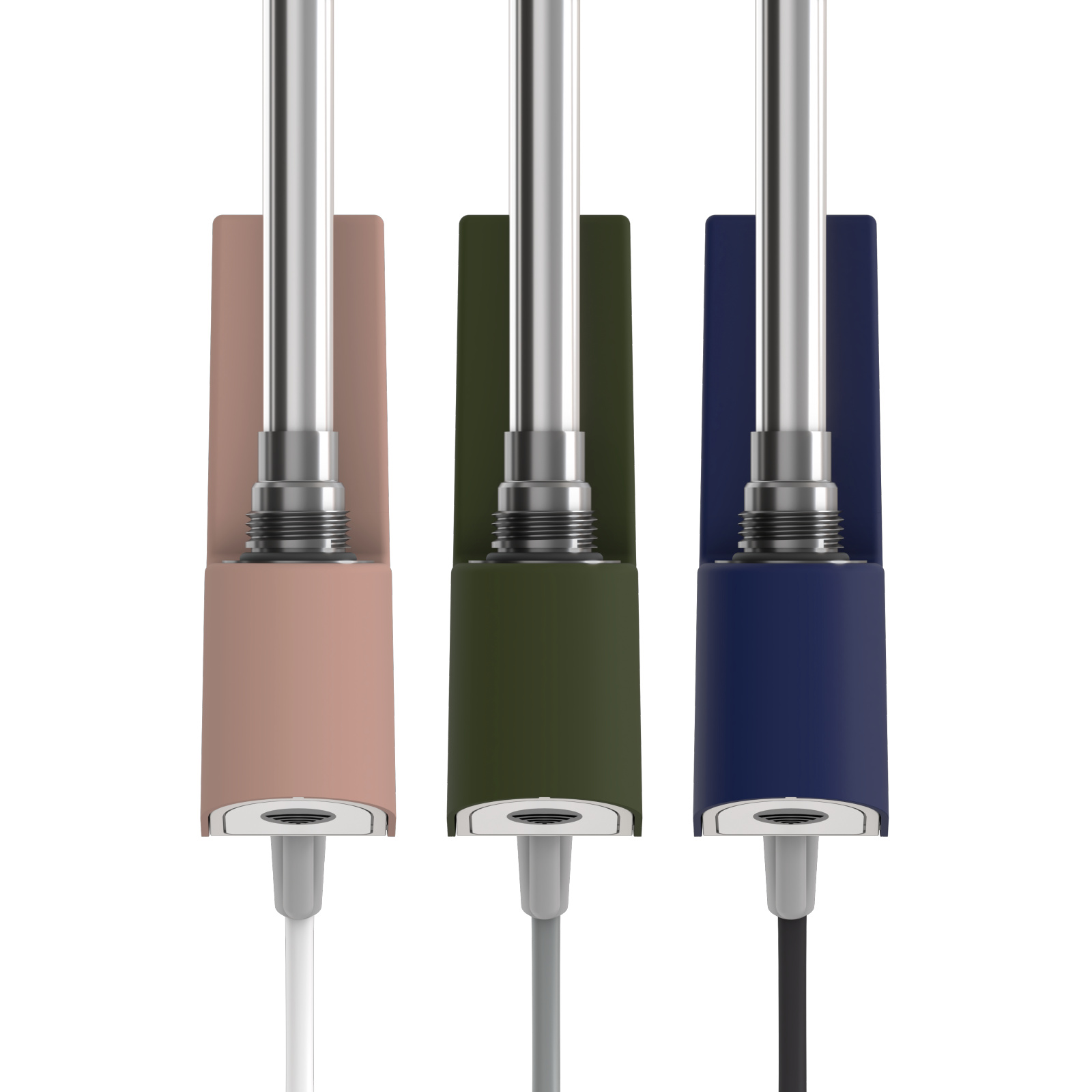 Cut-Out Zehnder Immersion Heater Design (IHD) Decorative radiator Front view