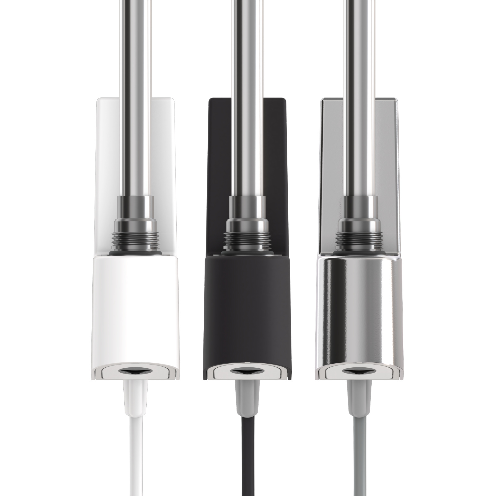 Cut-Out Zehnder Immersion Heater Design (IHD) Decorative radiator Front view