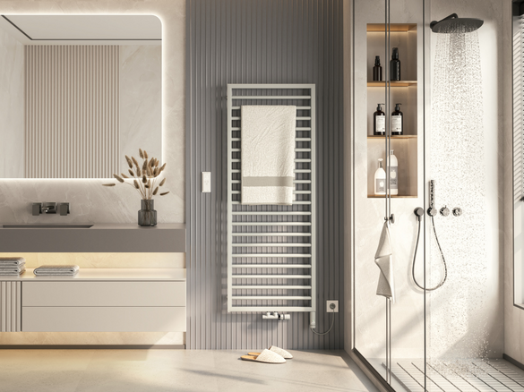 Rendering Zehnder Subway Decorative radiator Front view