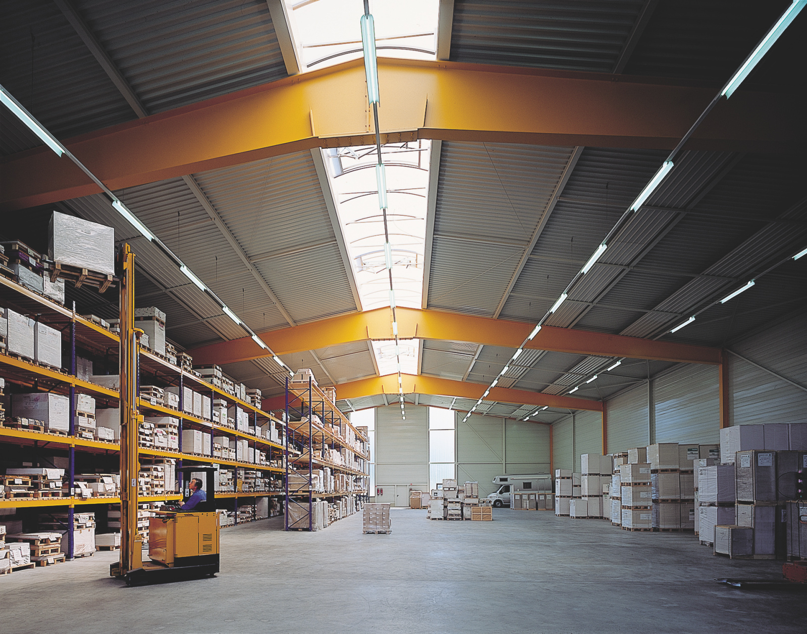 printing company, printing plant, print shop Dinner, Schwanau, Germany, Reference, hall