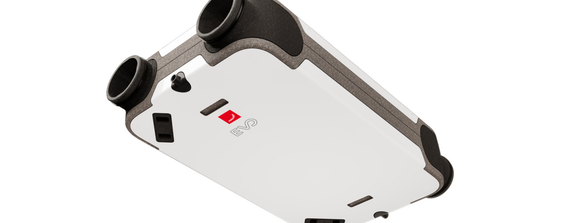 Cut-Out Comfortable indoor ventilation Angled view