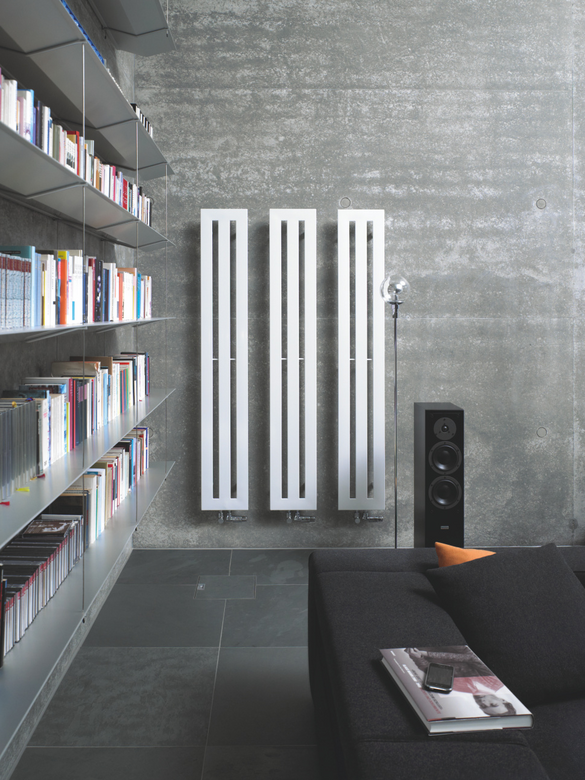 Rendering Zehnder Metropolitan Decorative radiator Front view