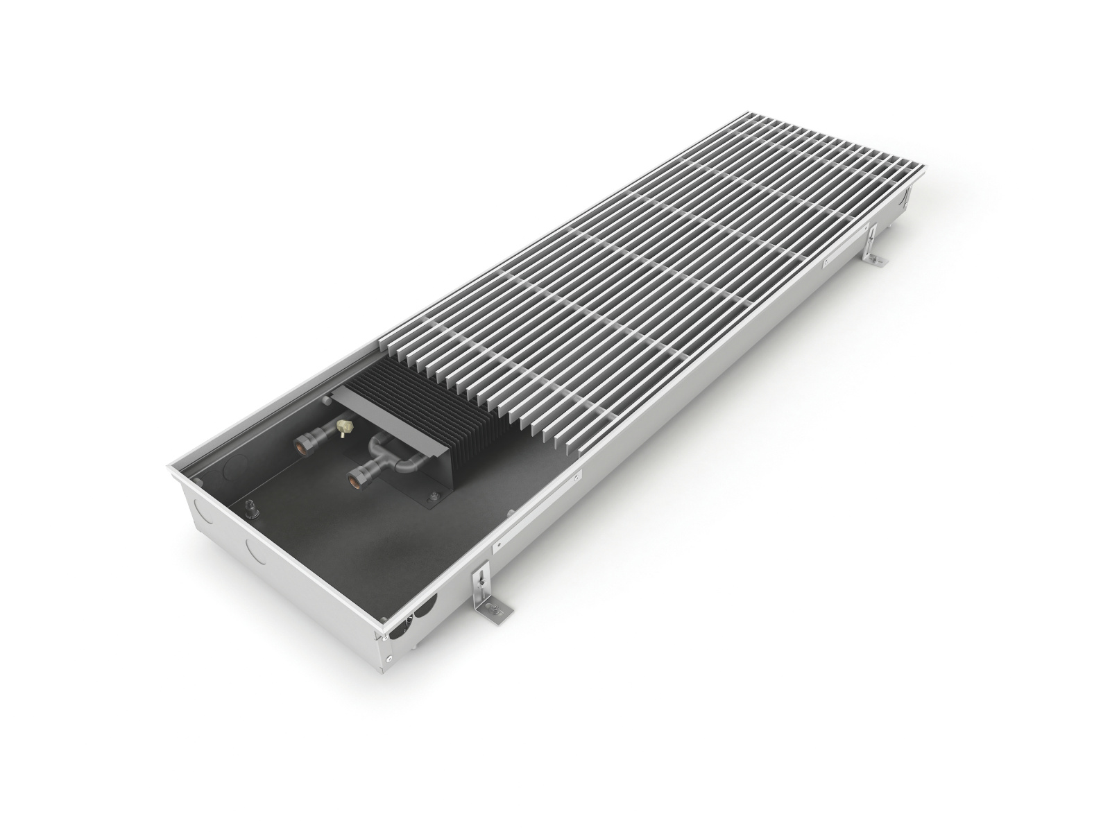 Cut-Out Zehnder Terraline Decorative radiator 3D view