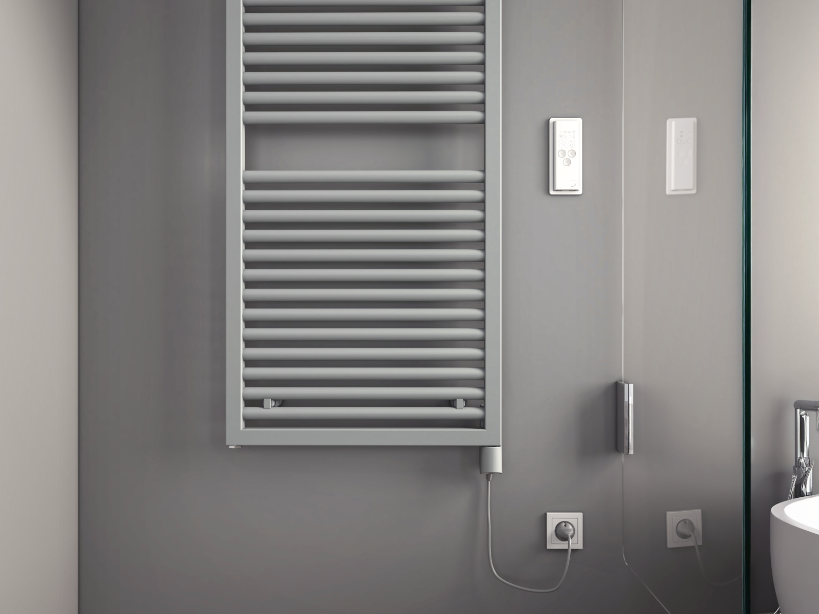 Zehnder_RAD_Universal-EL_IHD-CableDE_Telegrey2_bathroom_Detail Rendering Zehnder Universal Decorative radiator