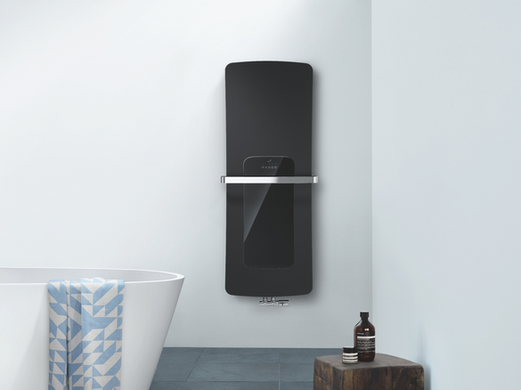 Rendering Zehnder Folio Hybrid Decorative radiator 