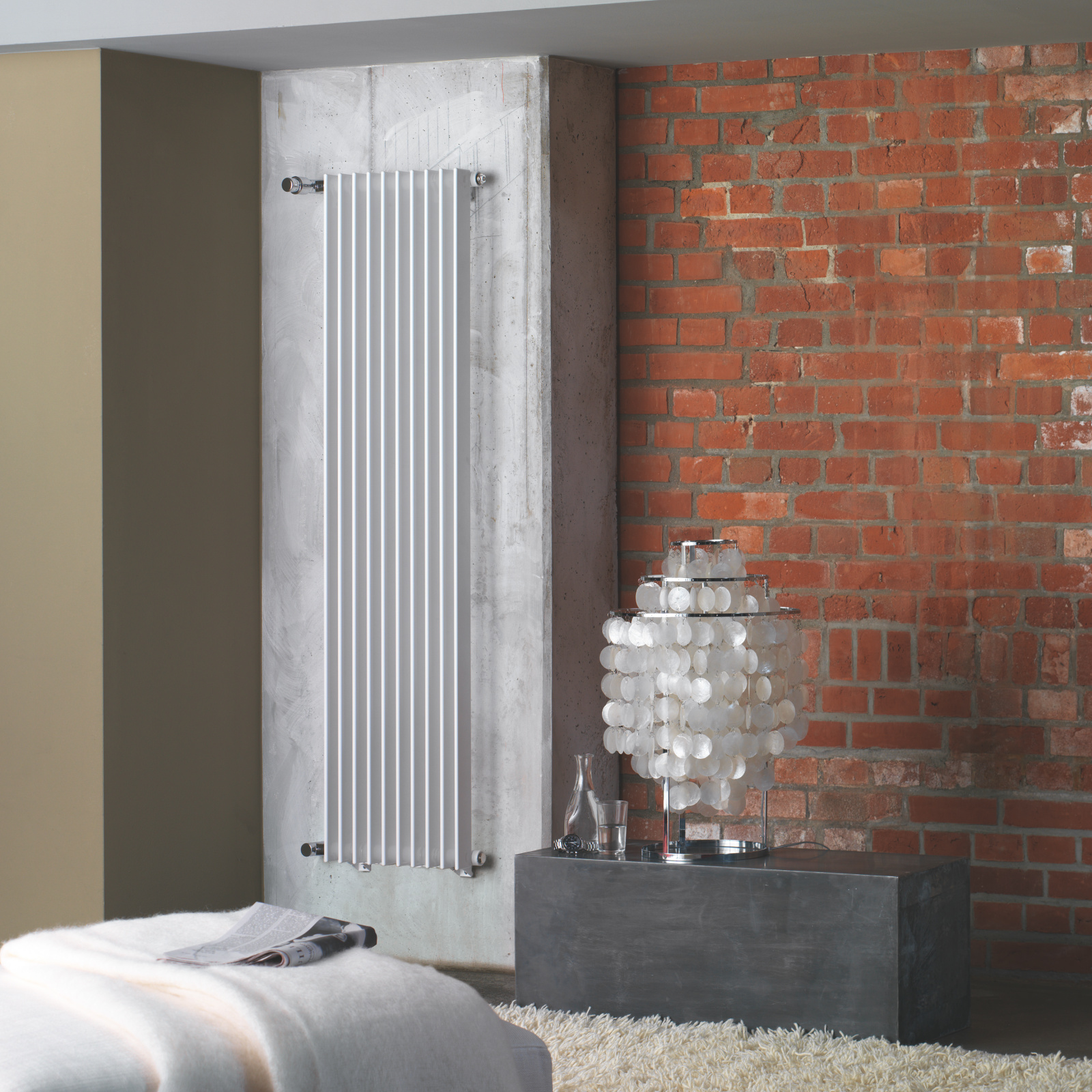 Rendering Decorative radiator Front view