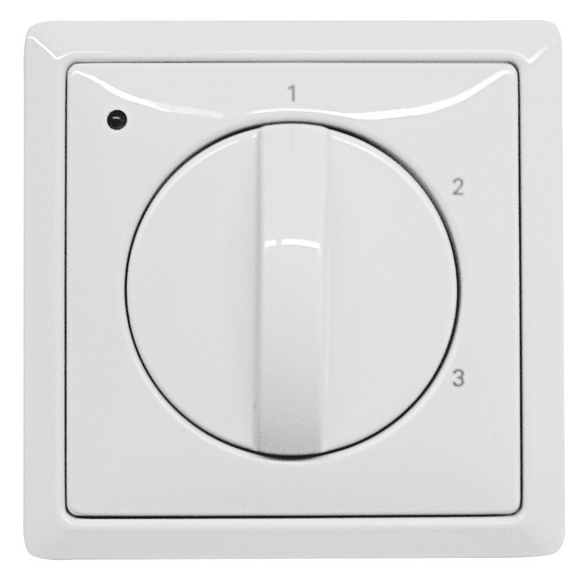 Cut-Out Zehnder SAI Switch Comfortable indoor ventilation Front view