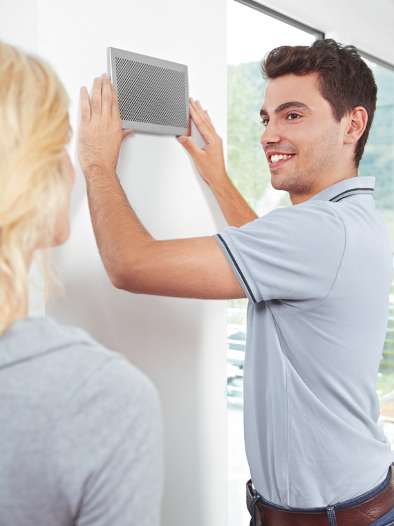 Photograph Zehnder ComfoGrid CLD Comfortable indoor ventilation 