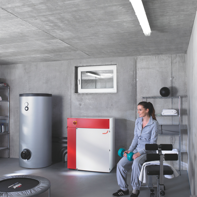 Rendering Zehnder ComfoBox Comfortable indoor ventilation Front view