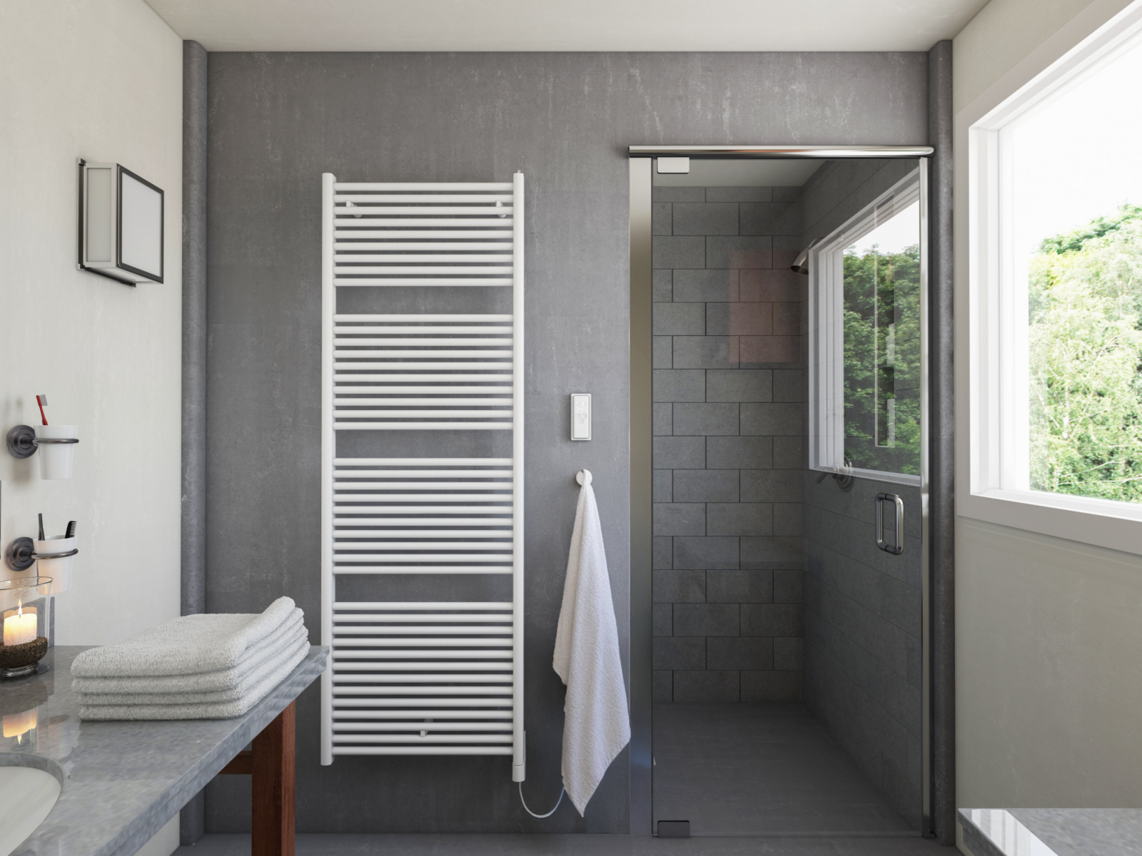 Rendering Zehnder Toga Decorative radiator 