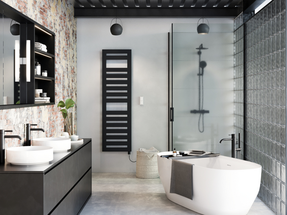 Rendering Zehnder Metropolitan Spa Decorative radiator 