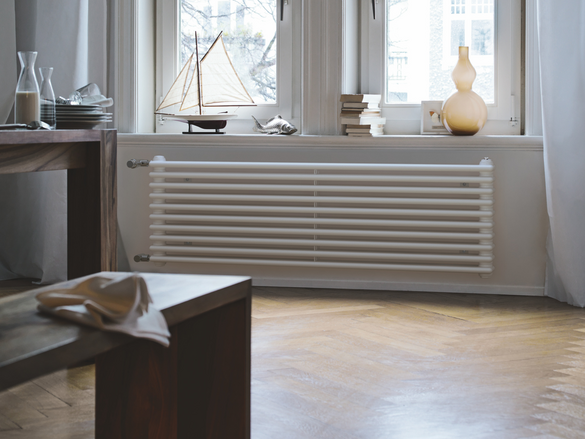 Cut-Out Zehnder Charleston Turned Decorative radiator 