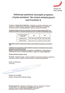 Zehnder_CSY_Certyfikat czyste powietrze CAQ_CER_PL_pl